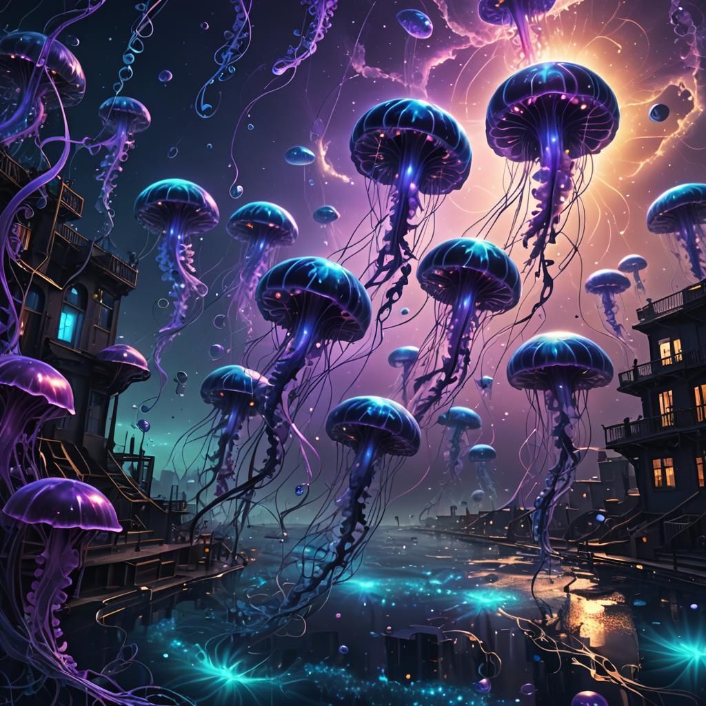 Cosmic Oceanic Surrealism: Luminous Numbers in Galactic Ocea...