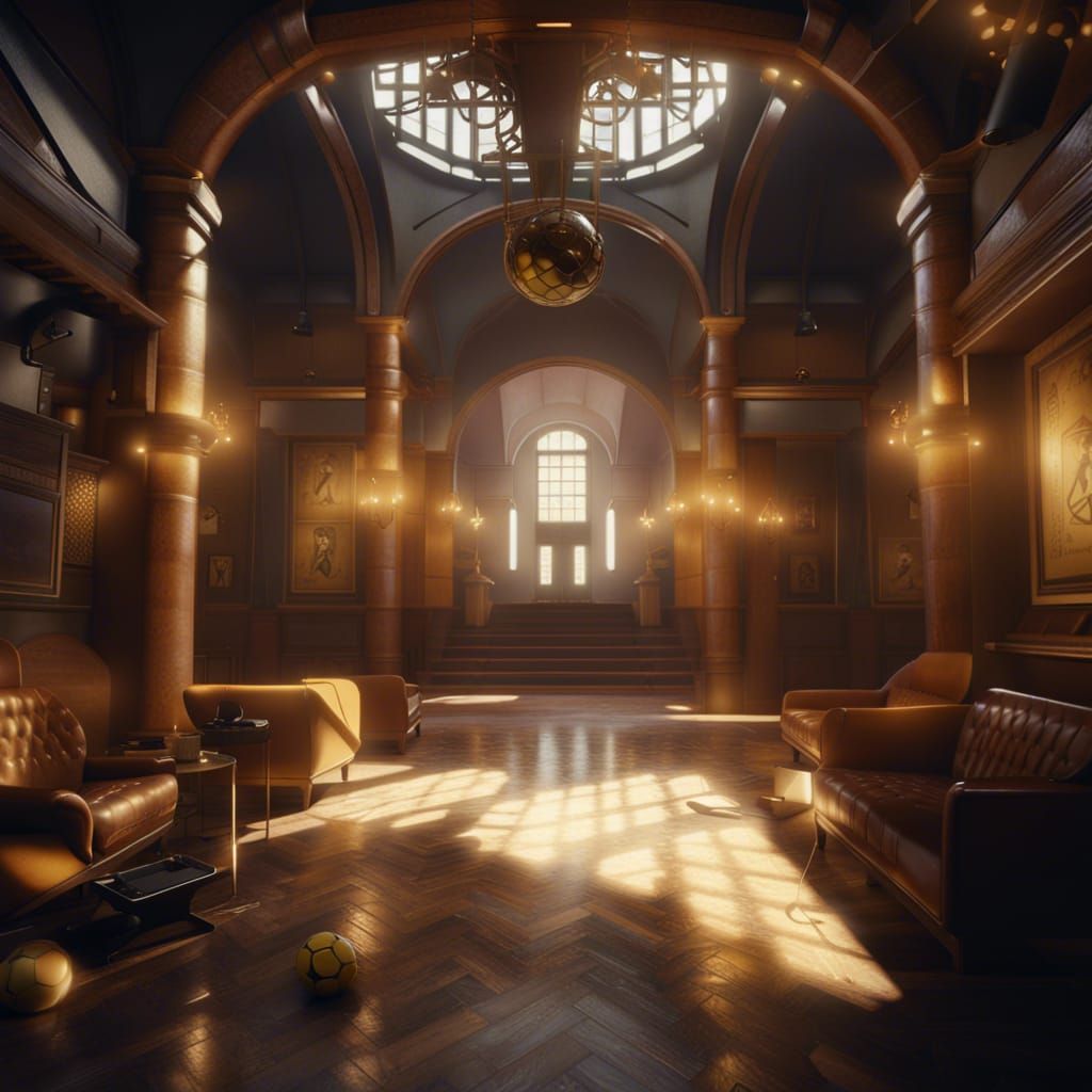 Soccer Player Signs Contract: 3D Game Cinematic