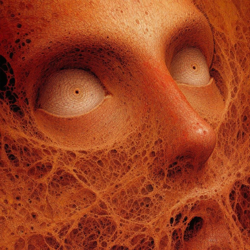 Dystopian Dreamscape in Dark Surrealist Style