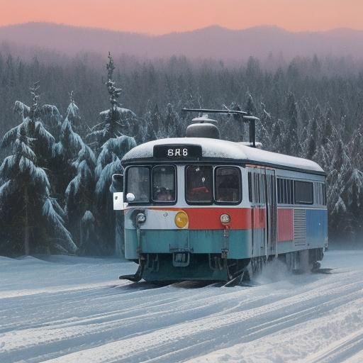 Winter's Prayer: Hyperdetailed Art Nouveau Concept