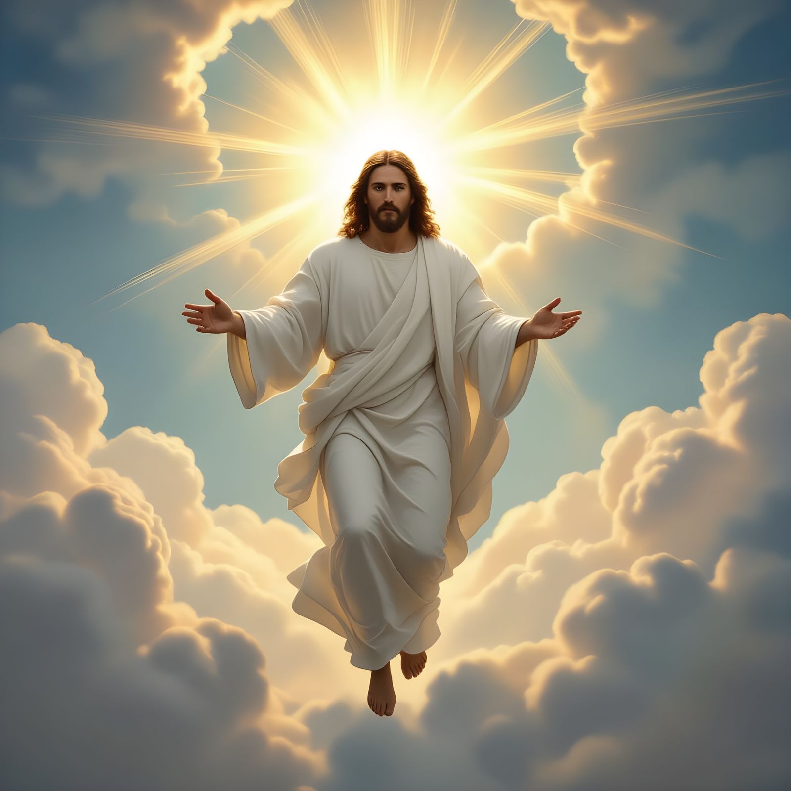 Biblical Return: Christ's Descent to Earth