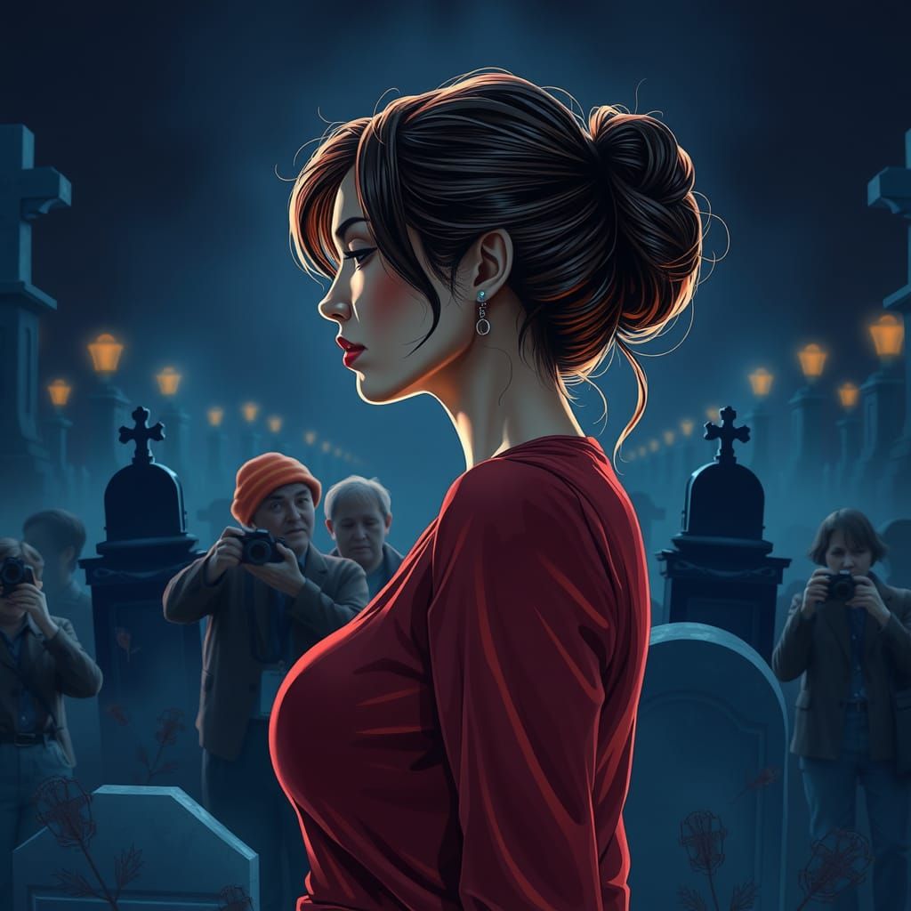 Paranormal Guide in Andrea Kowch Style