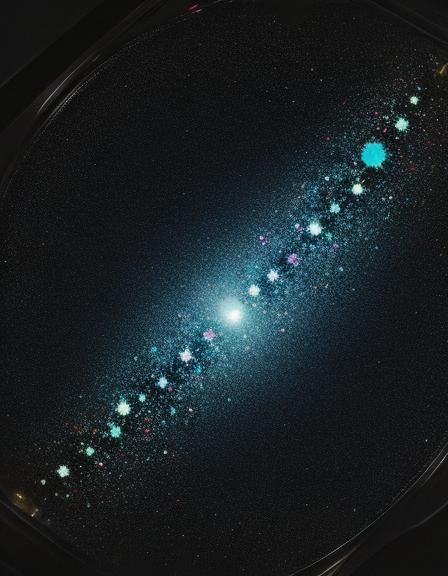 Abstract Chemigram Texture Art