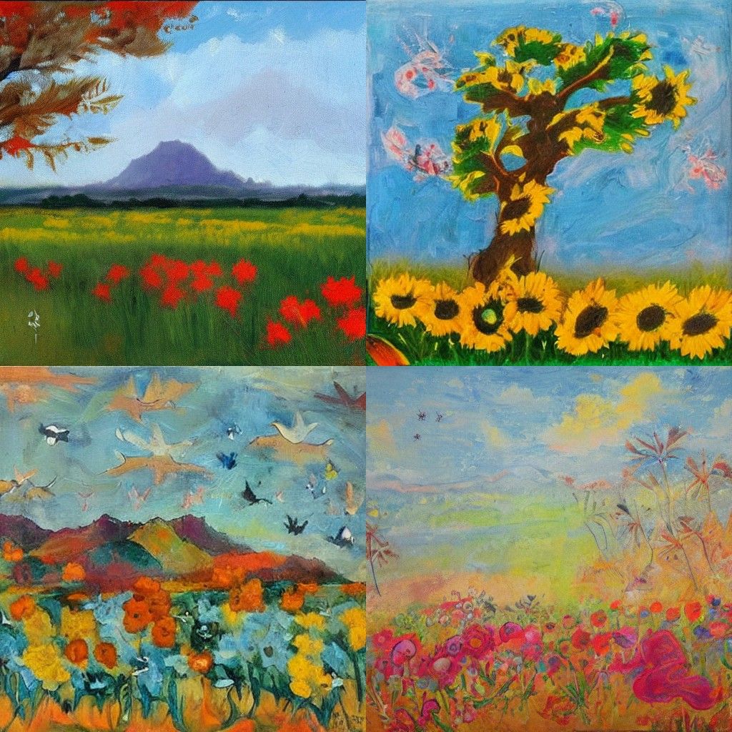 Minimalist Abstract Organic Forms in Muted Colors