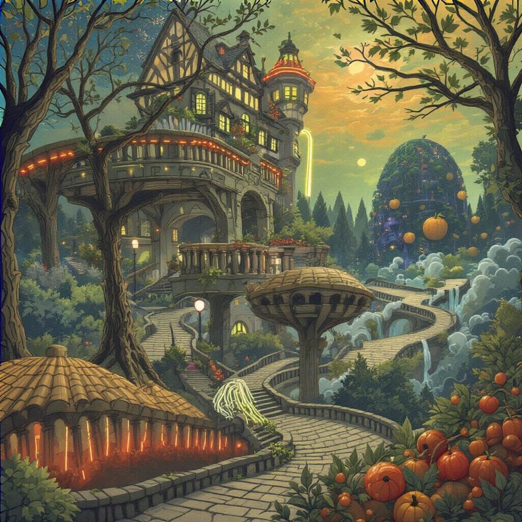 Add neon lights to all the stairs