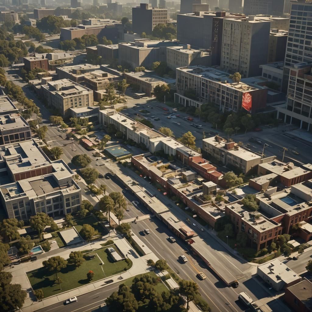 Robert F. Kennedy Assassination: Detailed Matte Painting