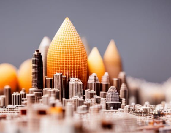 Microscopic Metropolis: A City Under the Lens