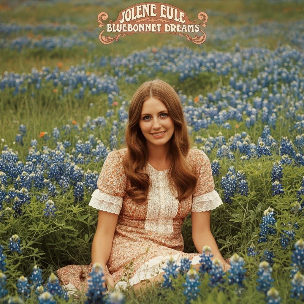 A Vintage 1970s Country Vinyl album Entitled "Jolene Eule  B...