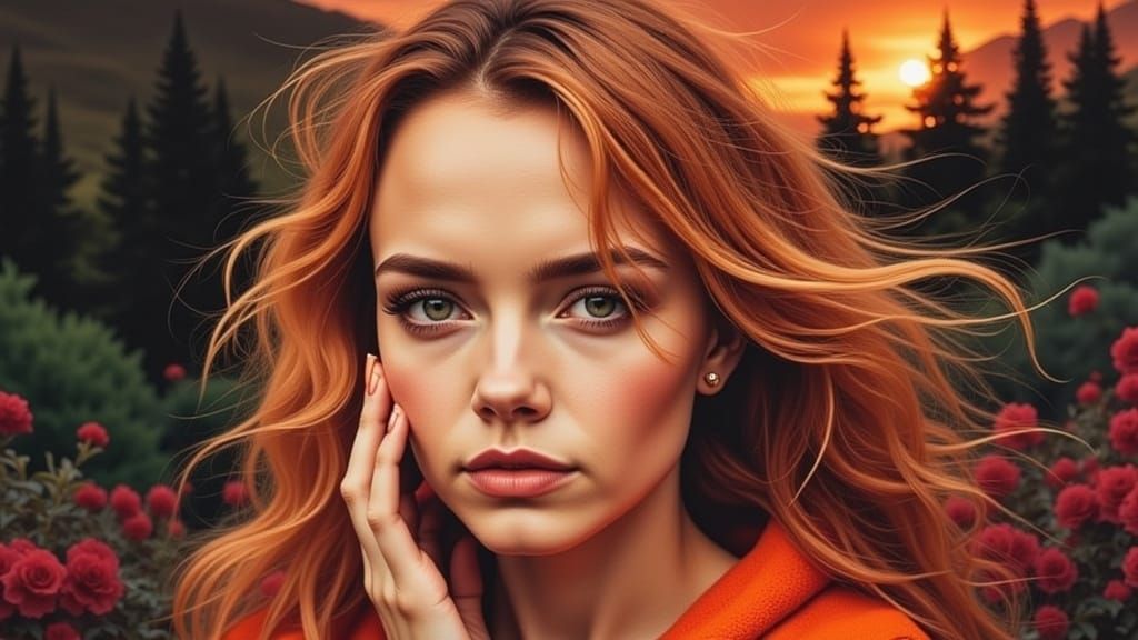 Abstract Alcohol Ink Design with Realistic Details