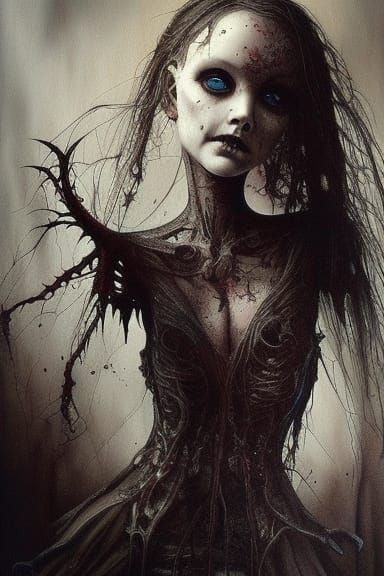 creepy ghostly gothic