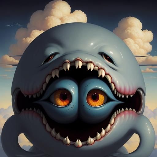 Surreal Sky Landscape: Embrace Self-Love