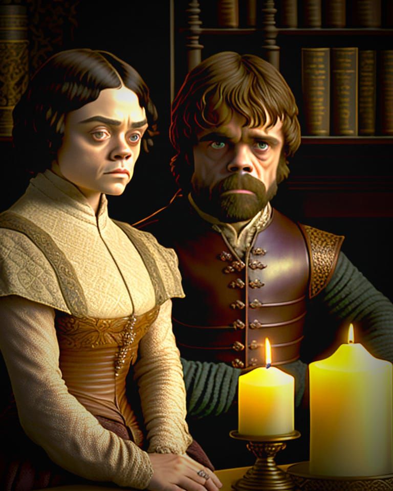 Arya and Tyrion: A Quiet Conversation
