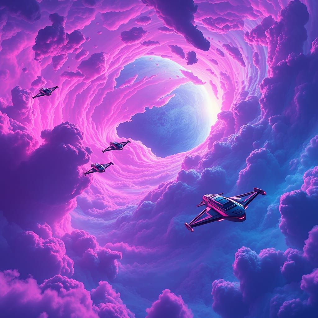 Terraforming Venus: A Neon-Infused Sci-Fi Dreamscape