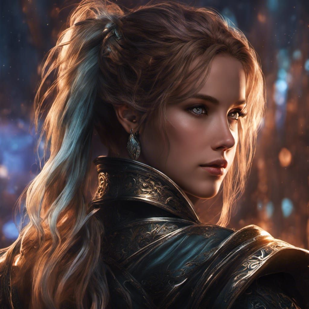 Pirate Queen Emeraldas: Hyperrealistic Concept Art