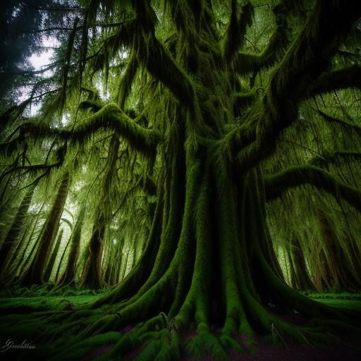 Lush Hoh Rainforest Bird Photography with Bokeh