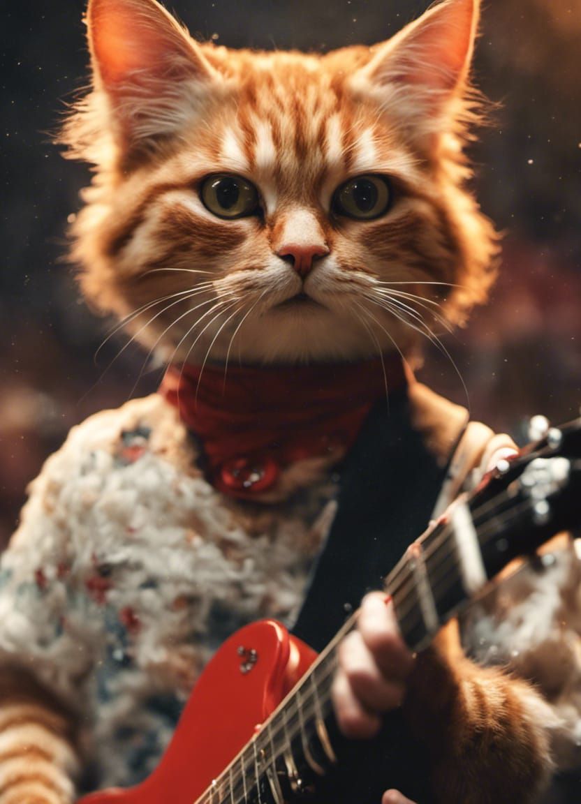 Guitar Cat