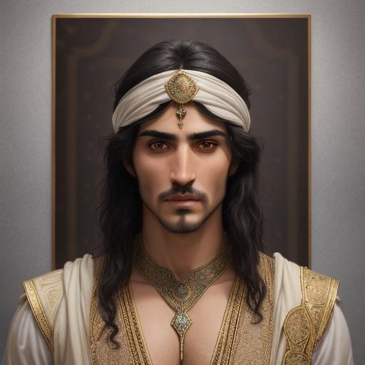 Algerian Warrior in Prince of Persia Style