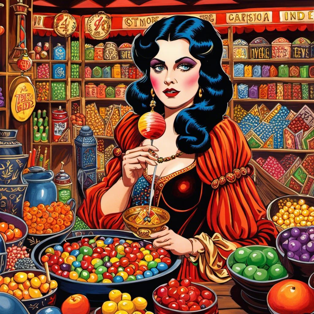 Medieval Candy Store