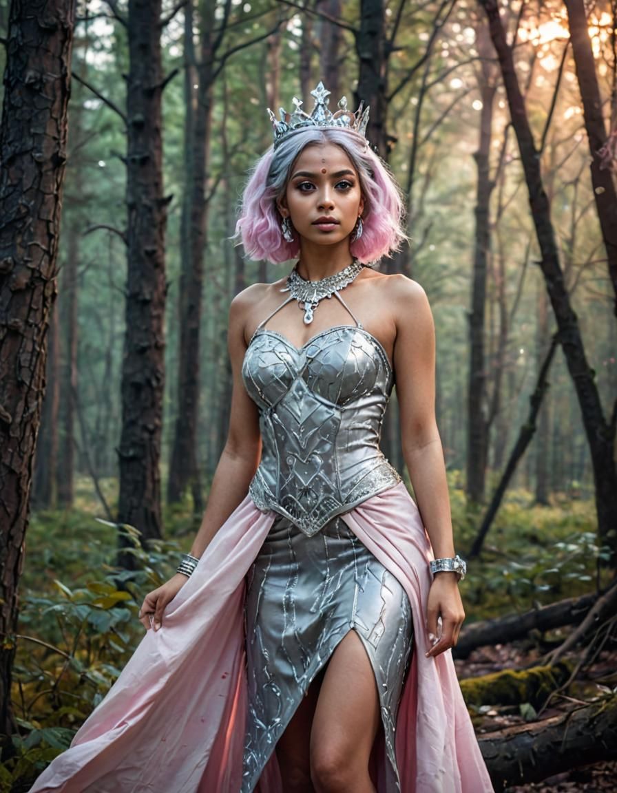 The Ice Queen: A Dark Fantasy Portrait