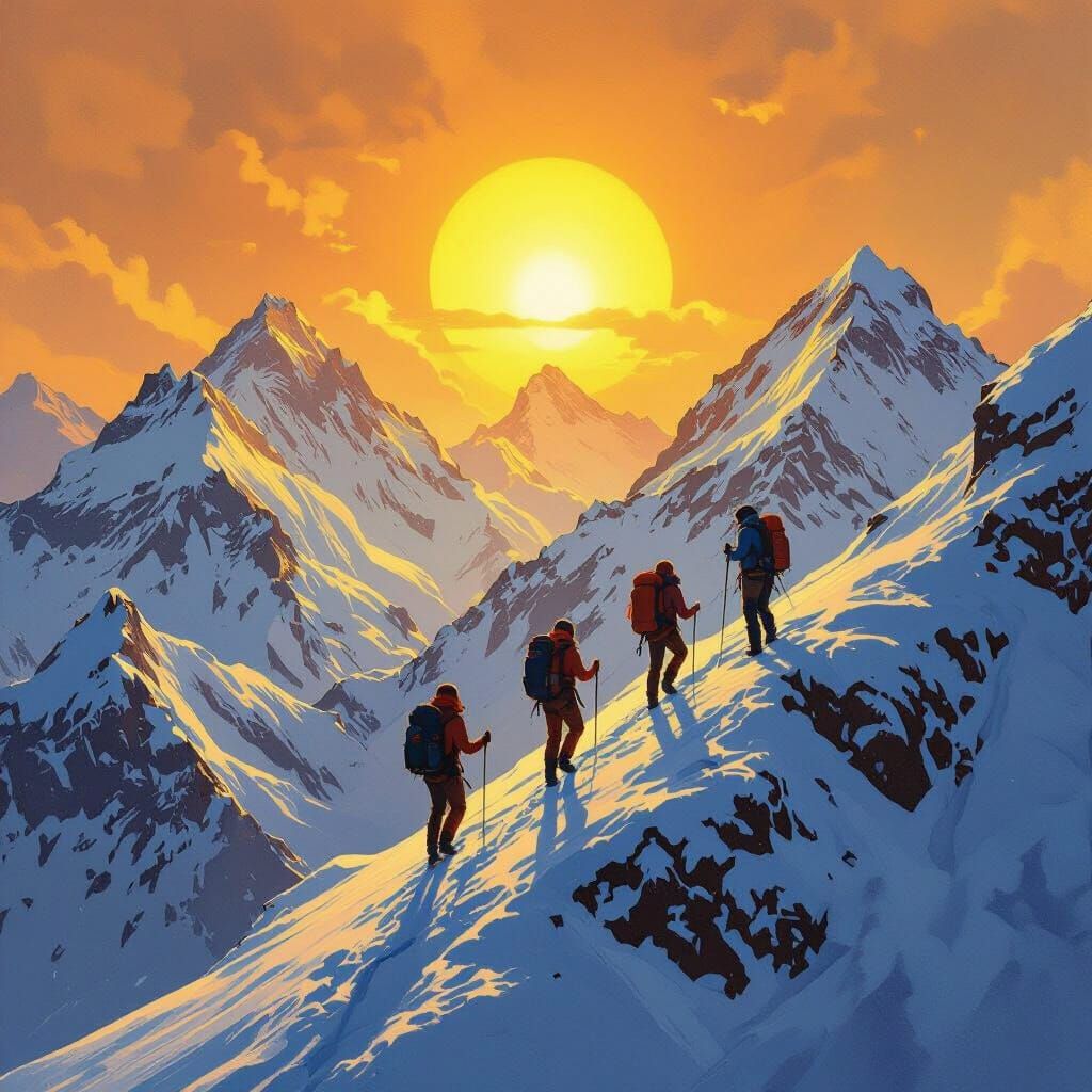 Tibetan Peak Climber