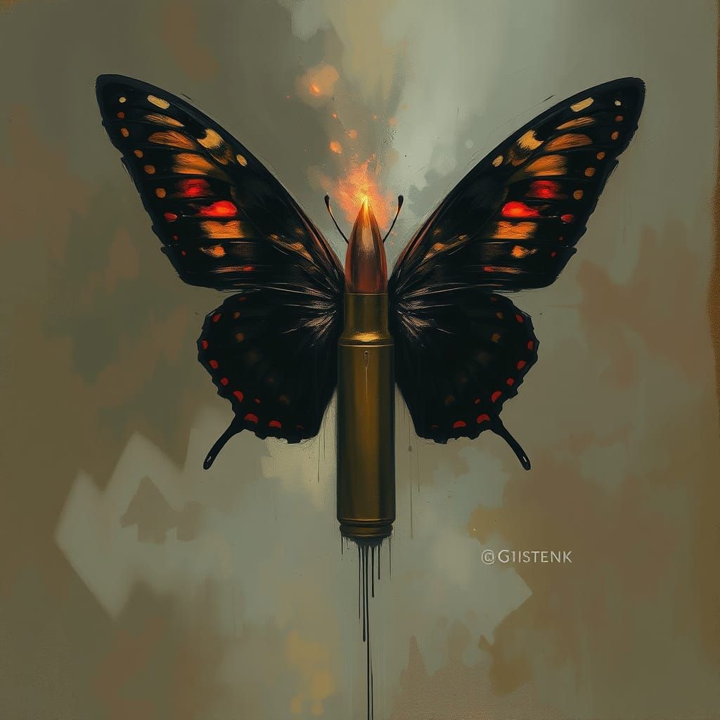 Sinister Bullet with Butterfly Wings