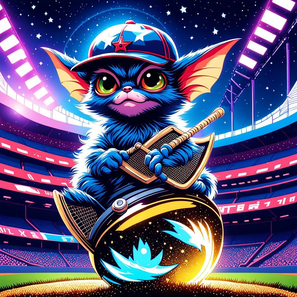 Intergalactic Gremlins Baseball Cosmic Clash in Glitterpunk ...