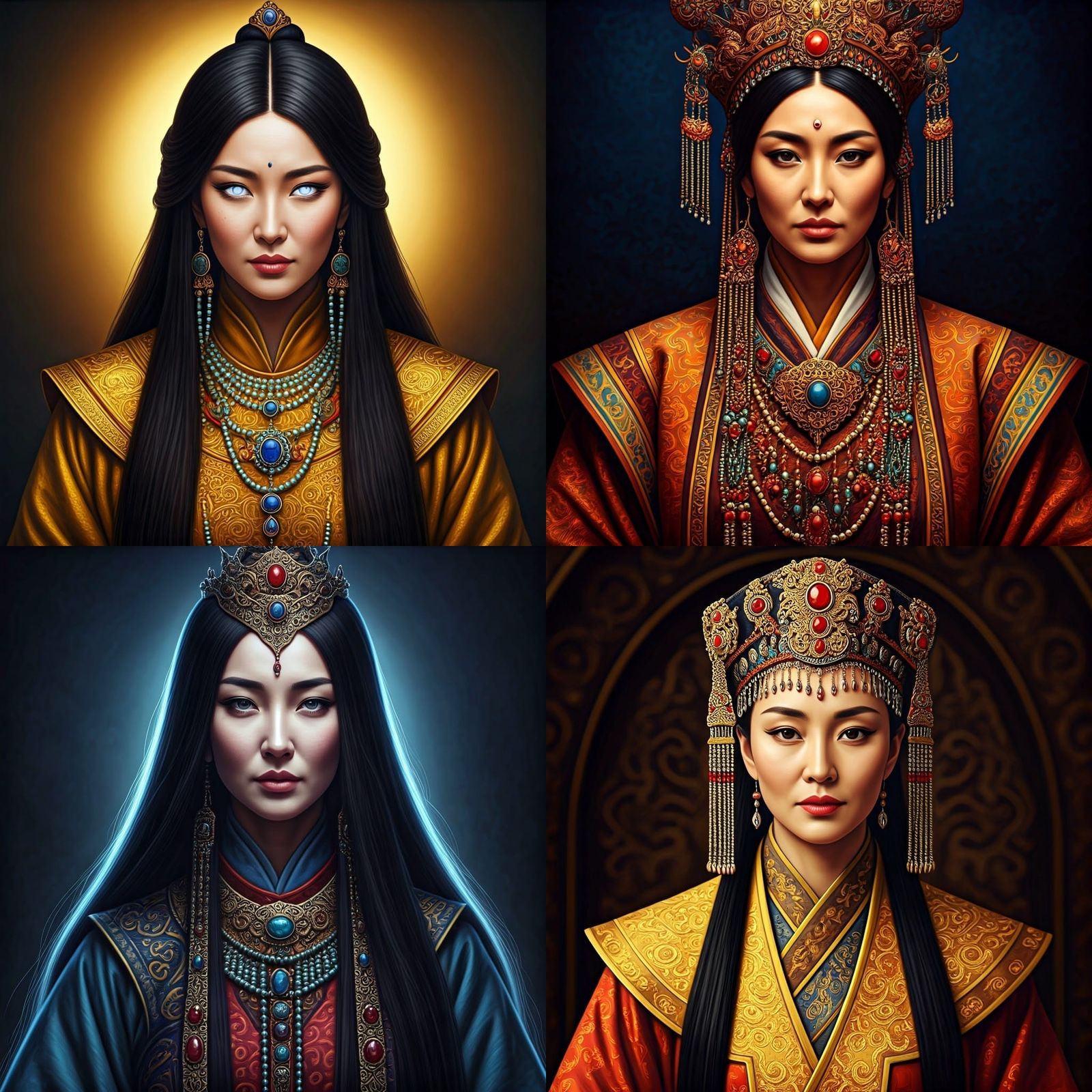 Mongol Goddess Hö'elün Borjigin, Eternal Mother of Chinggis ...