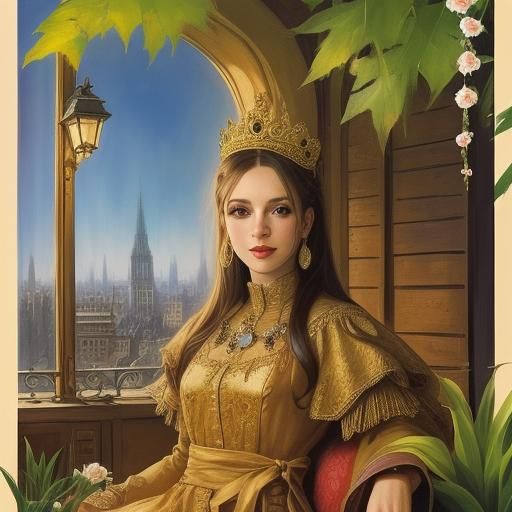 Abstract Radiant Design in Vibrant Colors