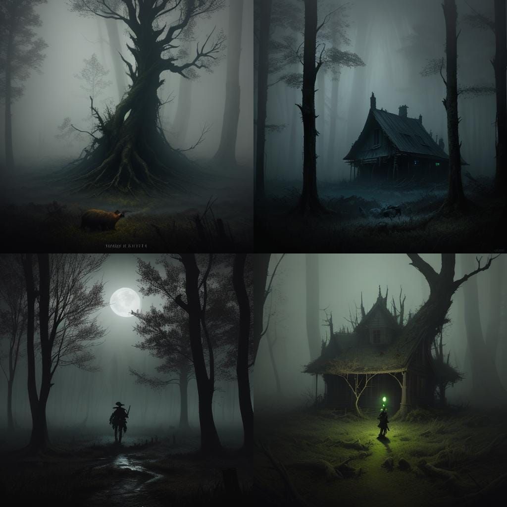 Sinister Hillbilly Hunting Donald Duck Artwork