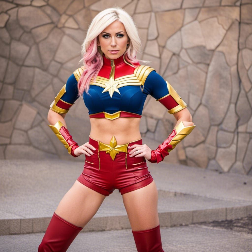 Captain Marvel Cosplay: Jessica Nigri as Hero