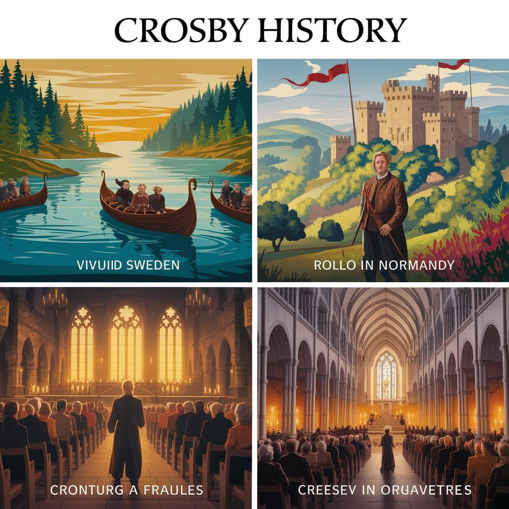 The Crosby Family's Epic Journey Through History