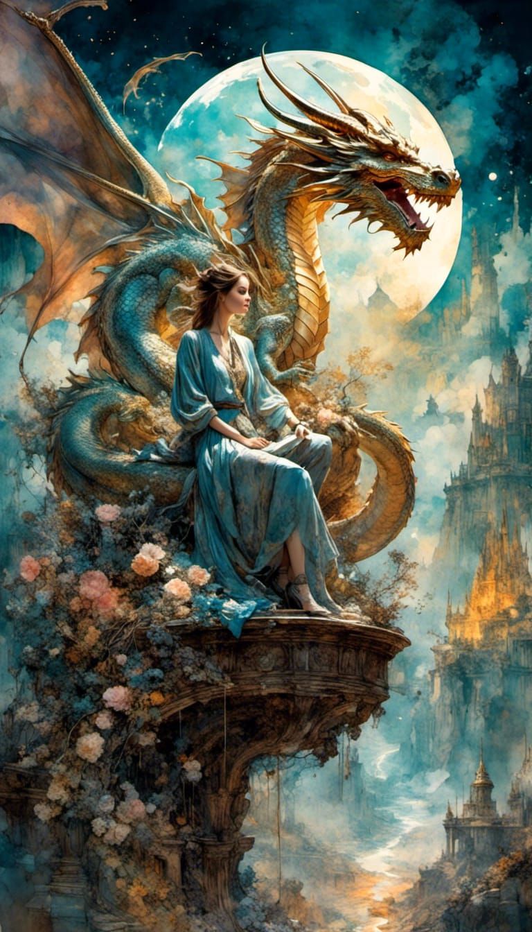 Dragon & Dragon Princess