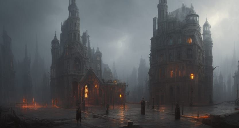 Living Bottle of Magic Poison: Dark Fantasy Art