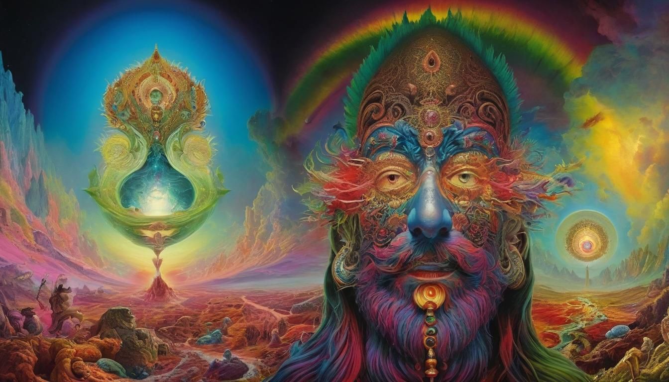 Visionary Art in Style of Rapp and Normal