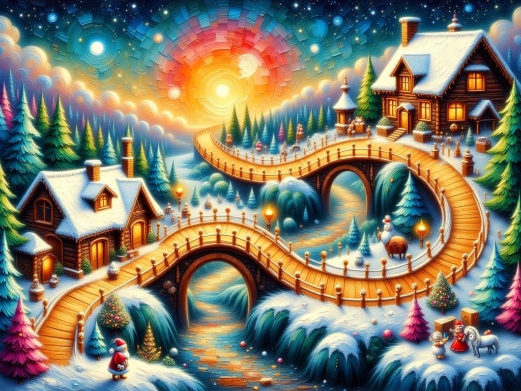 Christmas: The Road to Santa's House