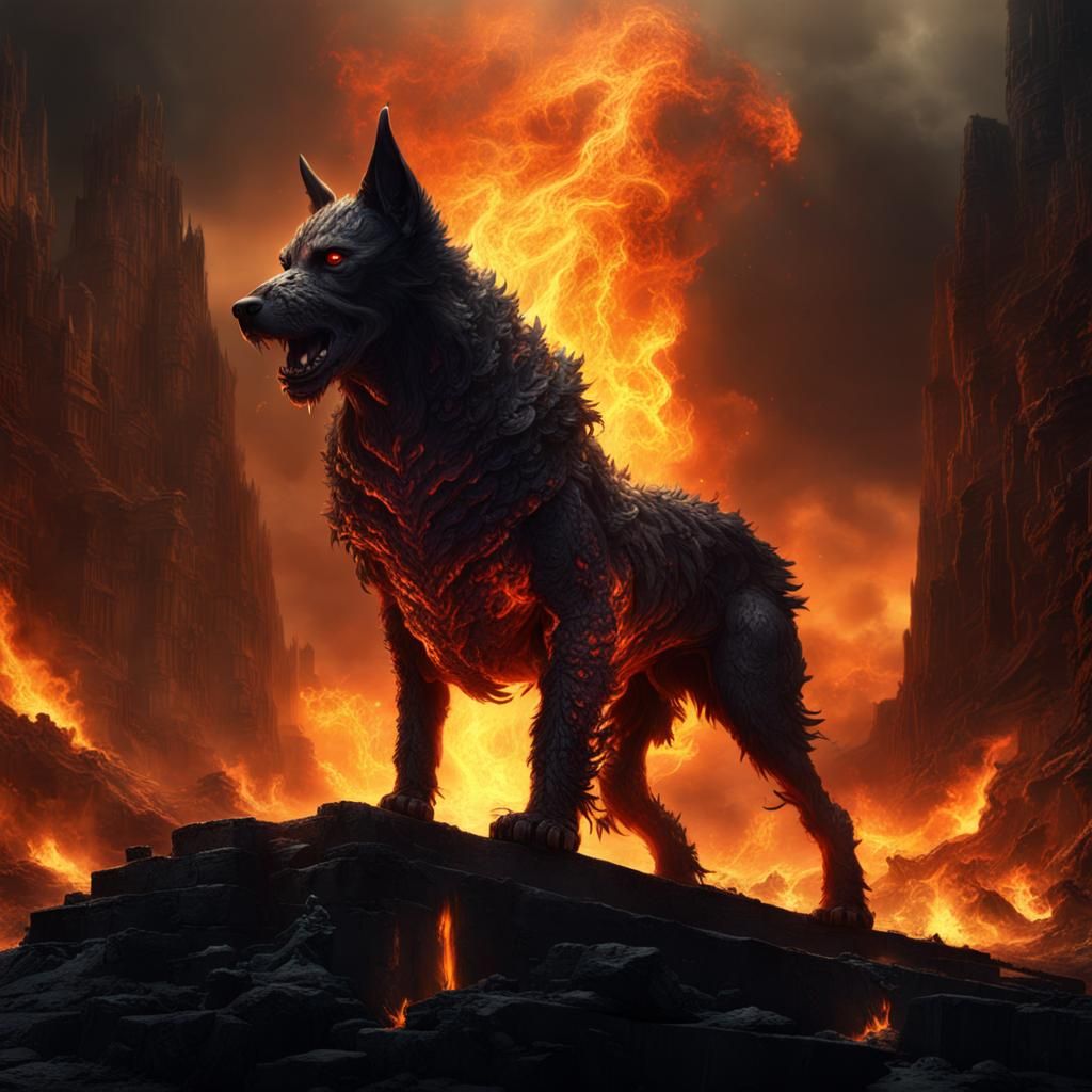 Fire Hell Hound