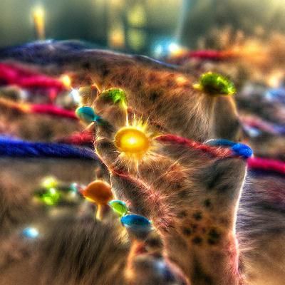 Brain Connected to Universe in HDR