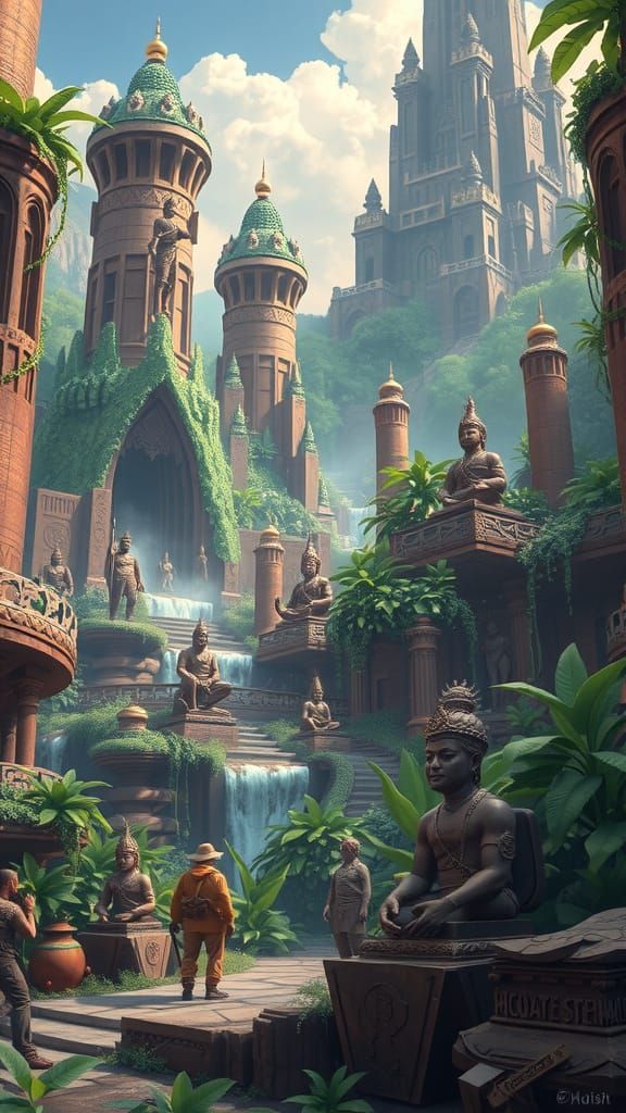 **Ruins of an Ancient Civilization**