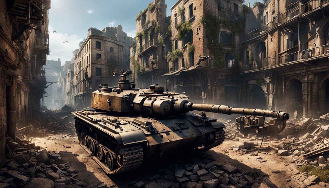 Ruines d’une ville autrefois prospère....