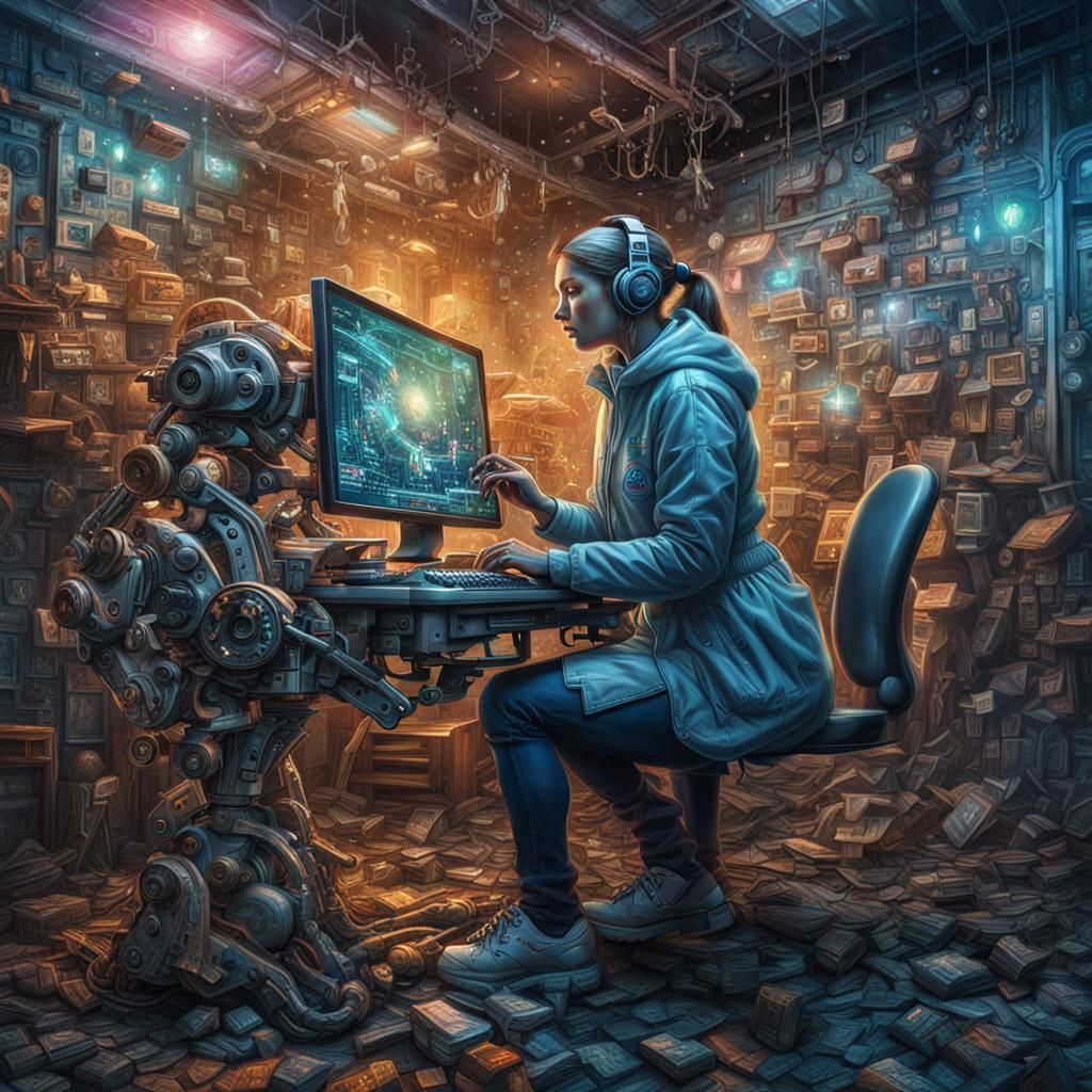 Imaginative scenes that celebrate the accomplishments of wom...