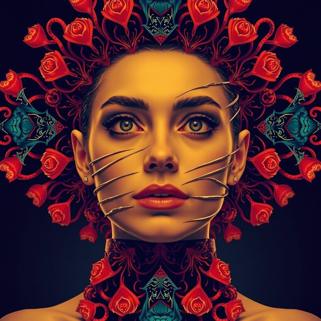 Abstract Forms of Twisting and Warping Shapes