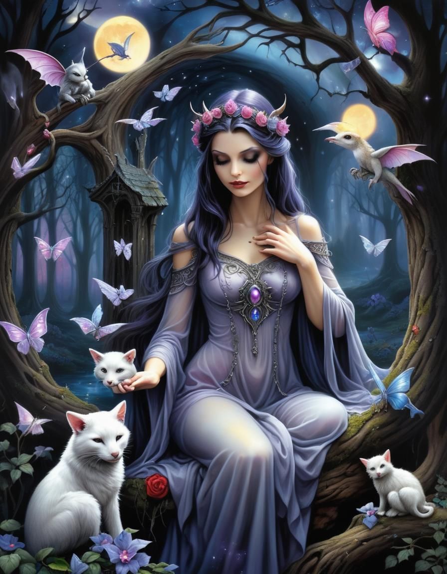 Enchanted Fantasy Dreamscape: An Otherworldly Vision