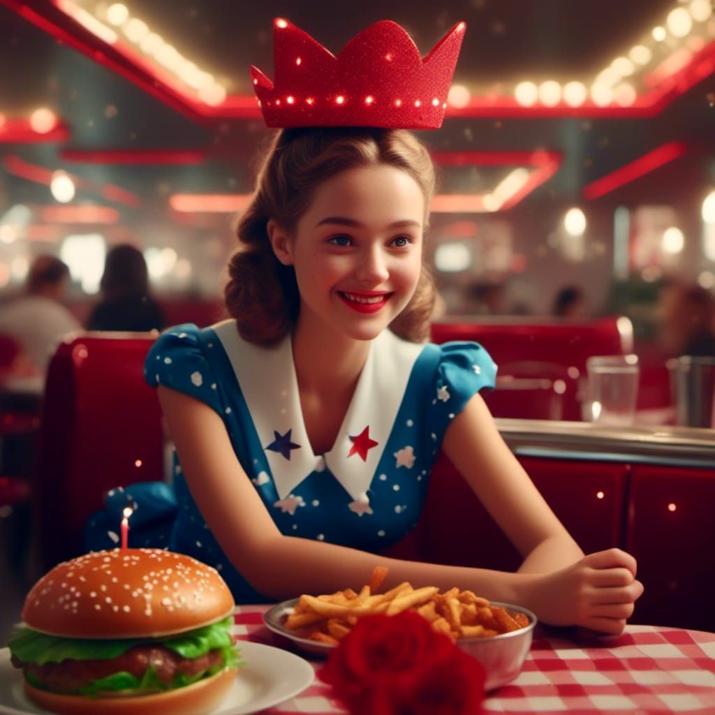 GIANT HAMBURGER PRINCESS AGAIN