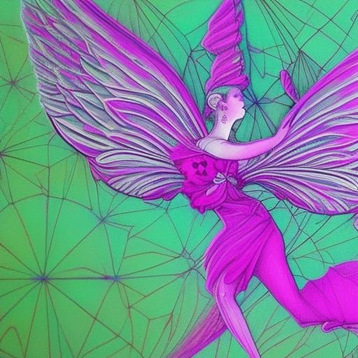 Fairy with wings