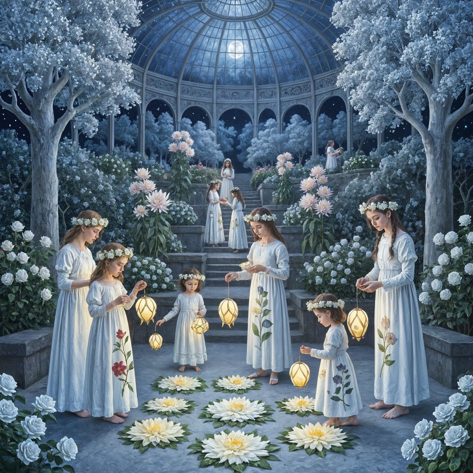 Moonbloom Night: Enchanted Garden Celebration