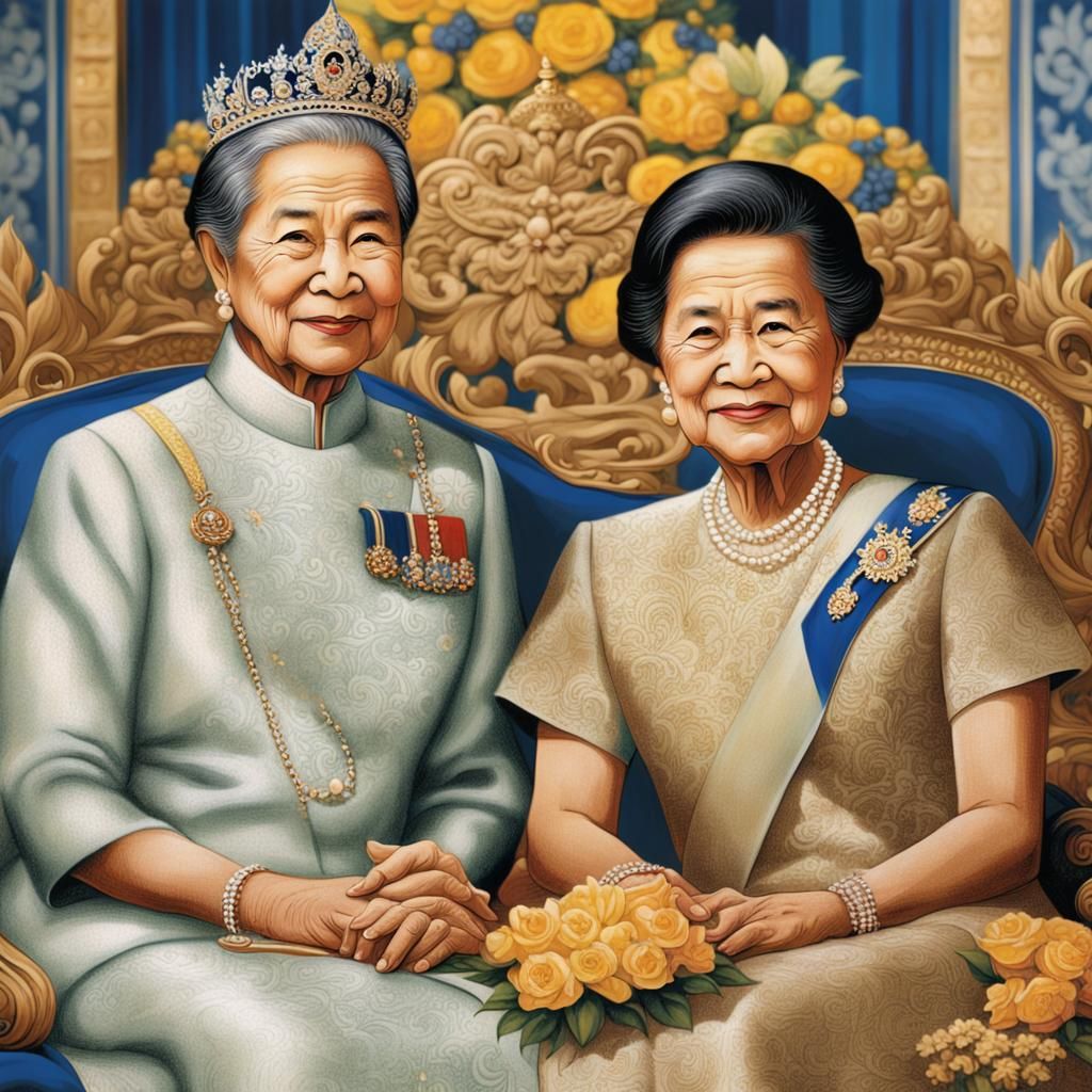 Royal Tribute: Benevolent Leadership and Community Impact