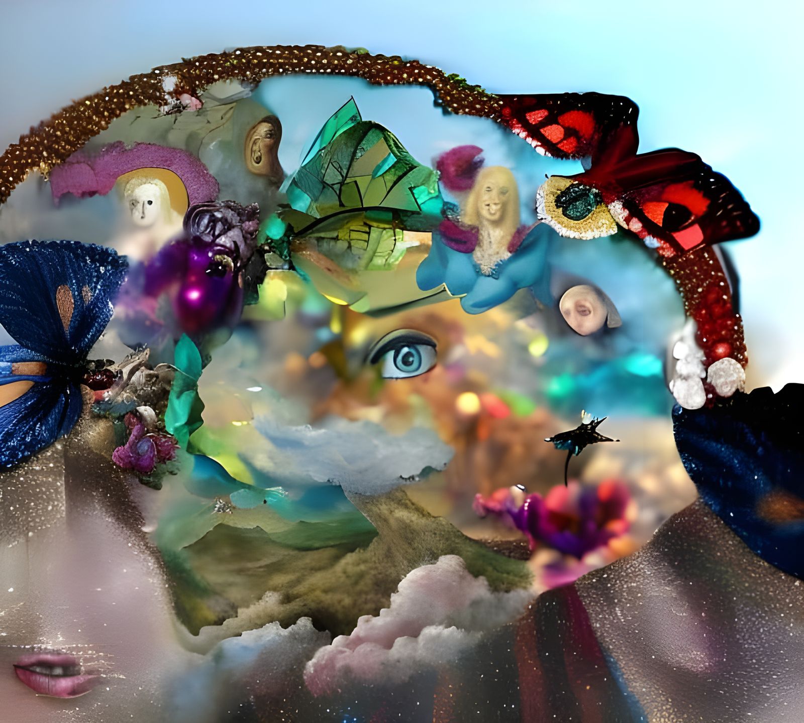 Marriage of Heaven and Hell: A Surreal Depiction