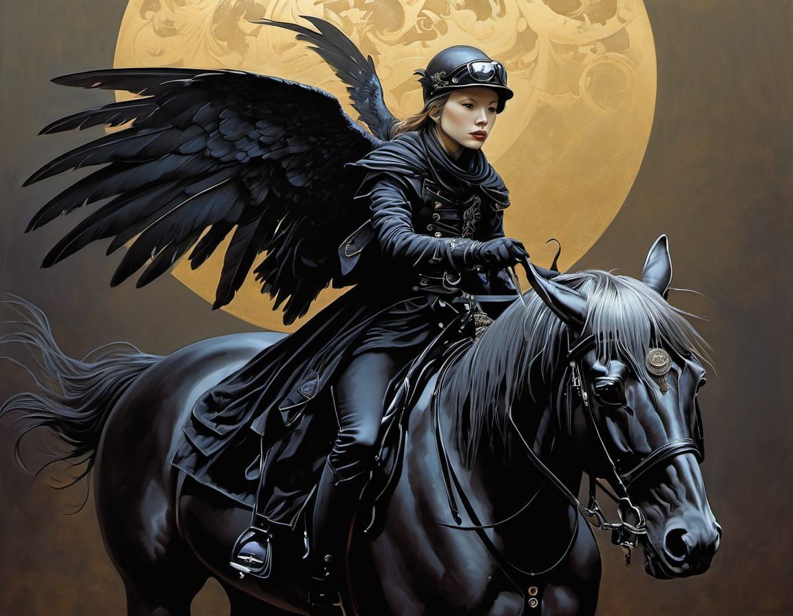 Diverse Artists' Styles in Dark Fantasy Illustration