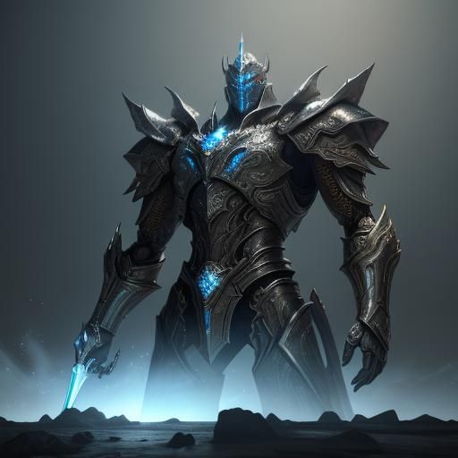 Royal Blade: Insectoid Steel Creature in Fantasy Art