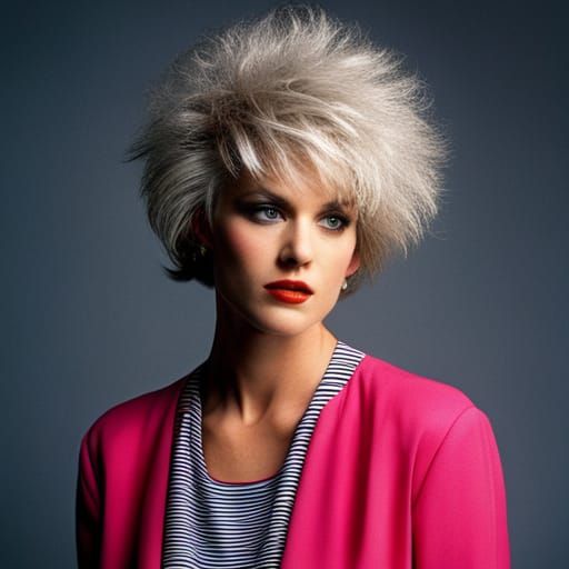 Cartoonish 1980s World: A Nostalgic AI Vision